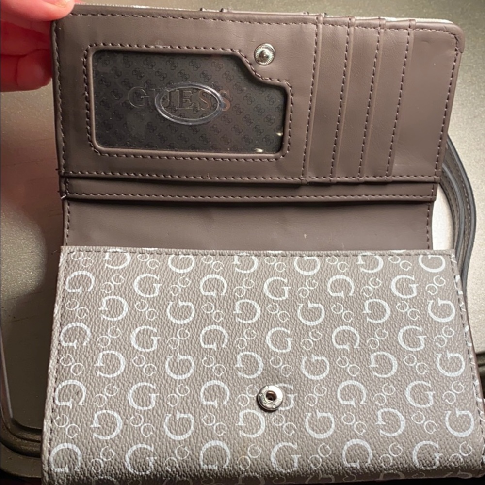 Gray GUESS Wristlet - Picture 2 of 3